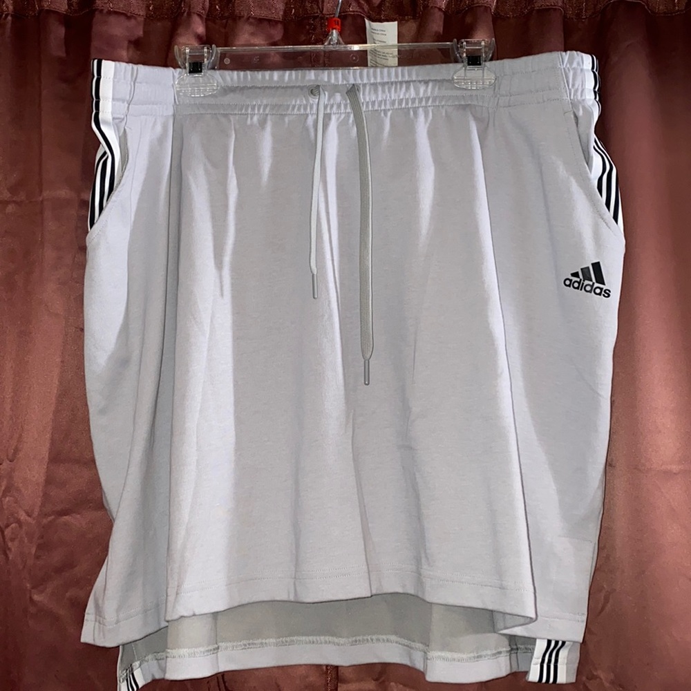 NWT Adidas three stripe skirt size 2X